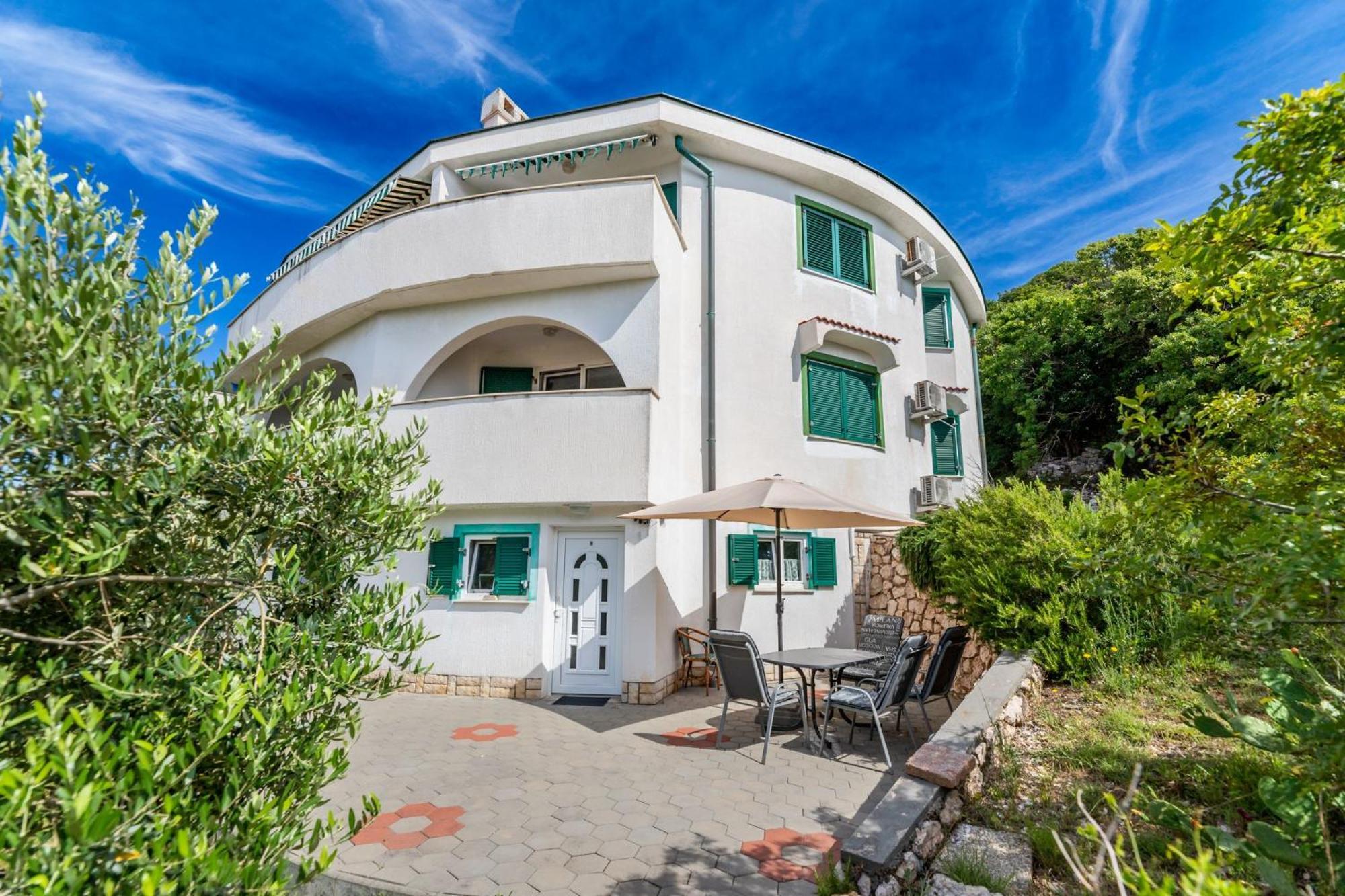 Apartments Oleander Kricin Baška Buitenkant foto
